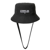 Comme Des Fuckdown Black Polyester Men Fisherman Hat